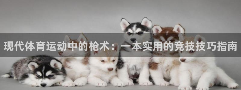 JJB竞技宝官方平台体育：现代体育运动中的枪术：一本实用的竞
