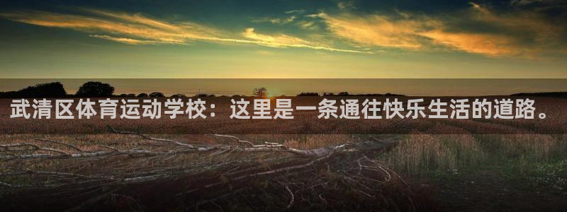 JJB竞技宝官网下载：武清区体育运动学校：这里是一条通往快乐