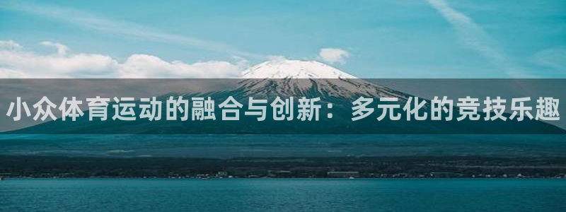 JJB竞技宝官网下载招商电话号码查询:小众体育运动的融合与创